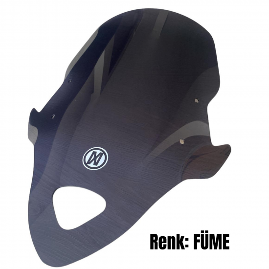 Mondial 125 Drift L Siperlik Camı 2011-2023 Uyumlu-Füme